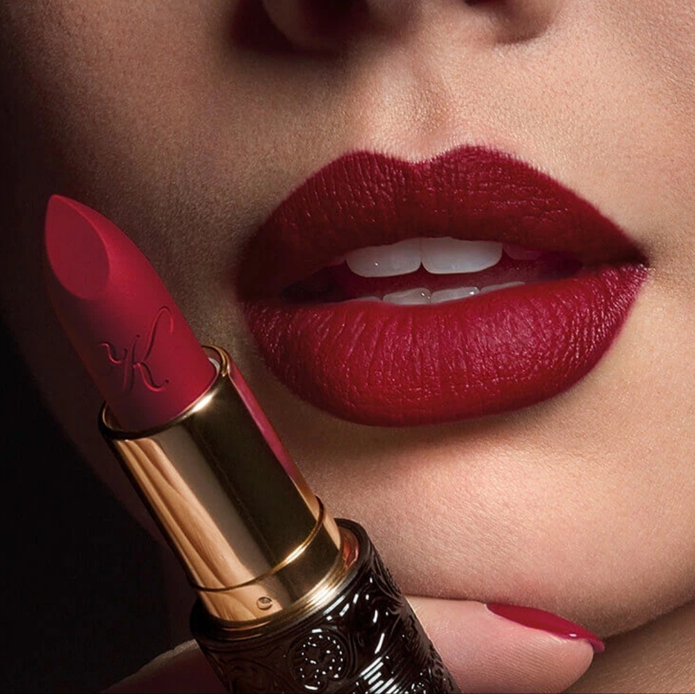 Kilian Intoxicating Rouge Perfumed Matte Lipstick - Deep Cool Toned Red